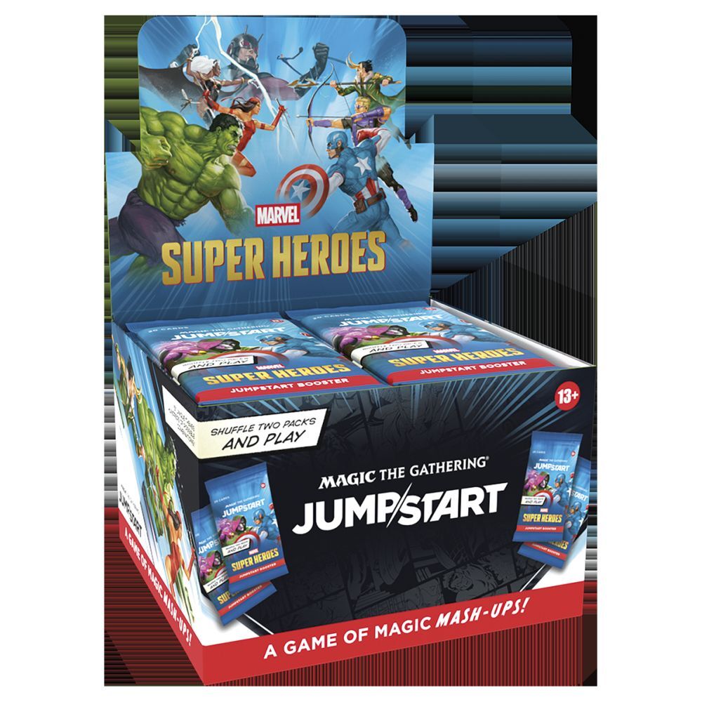 Magic: The Gathering – Marvel Super Heroes – Jumpstart Booster Display