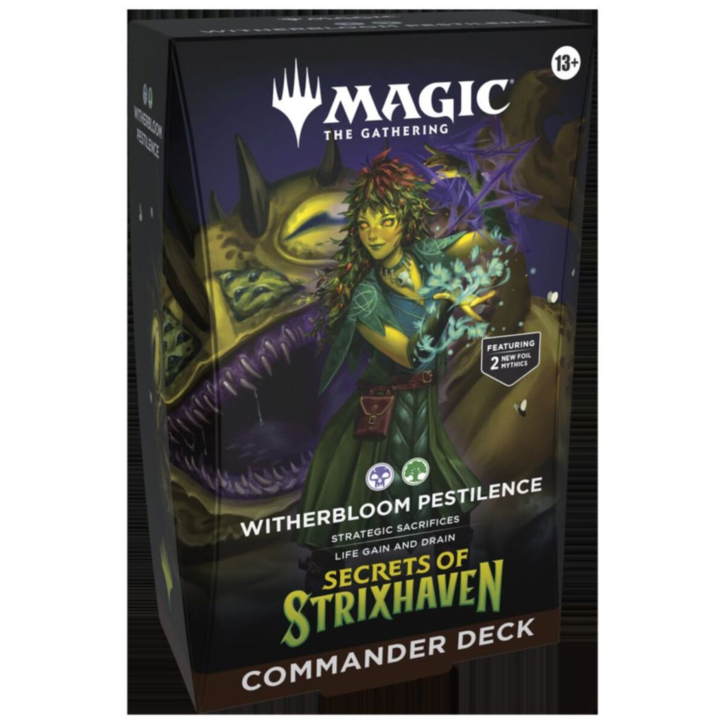 Magic Secrets of Strixhaven - Commander Deck Display