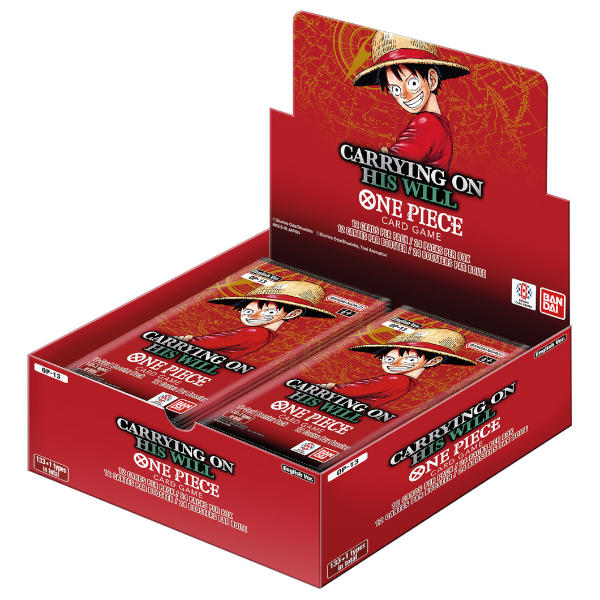 One Piece Card Game: Booster Display – Carrying On His Will [OP-13]- RE-RELEASE JUNE
