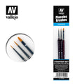 Vallejo - Brushes - Precision - Starter Set I (3 Pcs.)