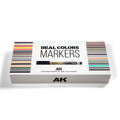 AK Interactive - RC Markers - Special Box Real Colors Markers - 34 Units -