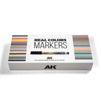 AK Interactive - RC Markers - Special Box Real Colors Markers - 34 Units -