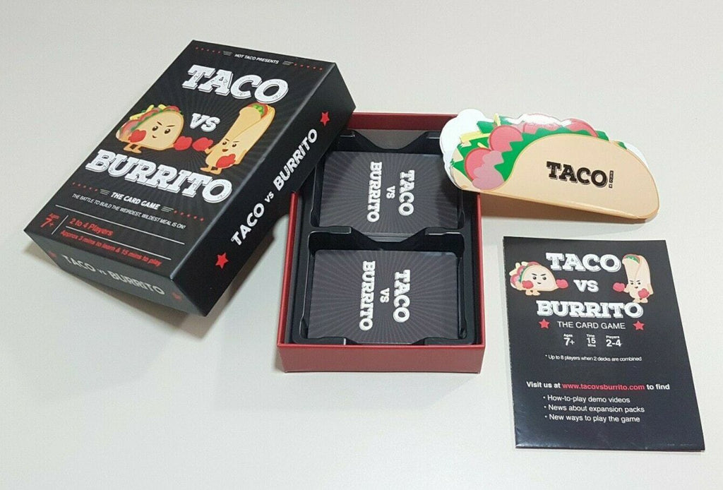 taco vs burrito
