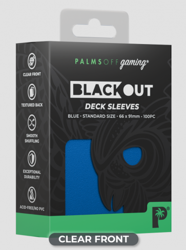 Blackout Deck Sleeves - Standard - 100pc
