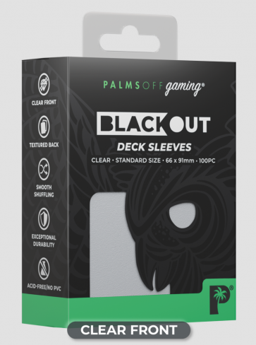Blackout Deck Sleeves - Standard - 100pc