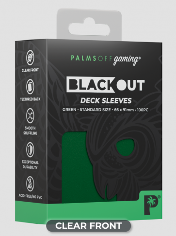 Blackout Deck Sleeves - Standard - 100pc