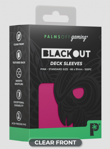 Blackout Deck Sleeves - Standard - 100pc