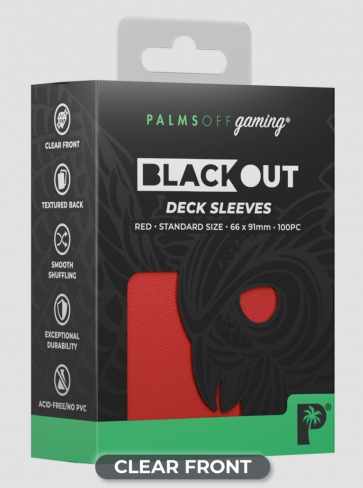 Blackout Deck Sleeves - Standard - 100pc