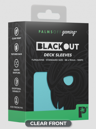 Blackout Deck Sleeves - Standard - 100pc