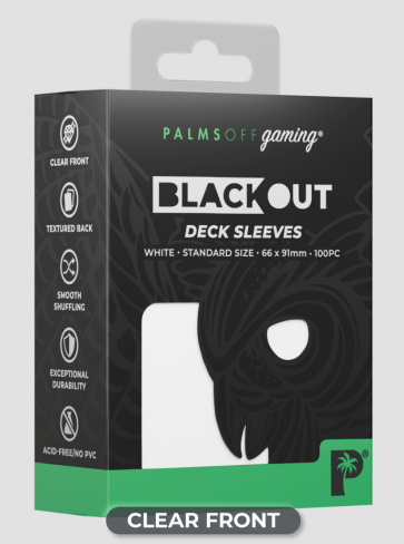 Blackout Deck Sleeves - Standard - 100pc