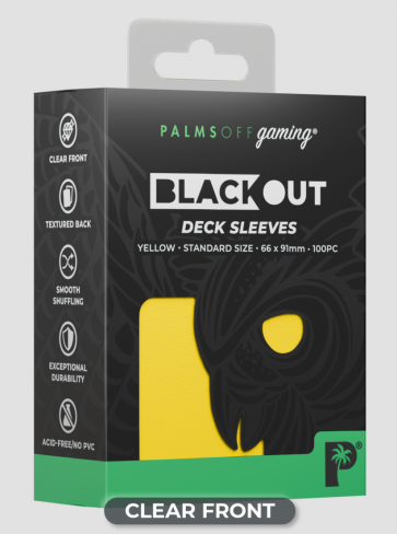 Blackout Deck Sleeves - Standard - 100pc