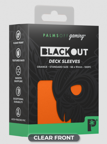 Blackout Deck Sleeves - Standard - 100pc