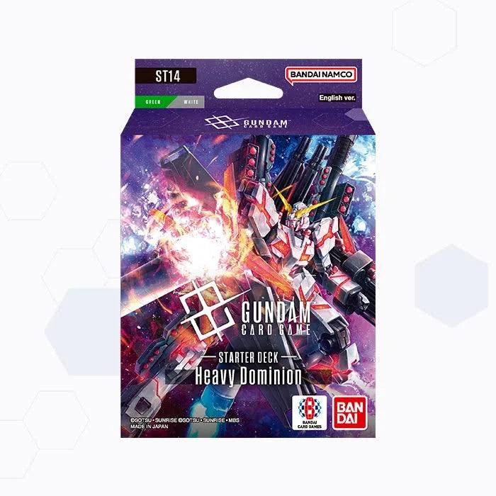 Gundam Card Game: Starter Deck Display – Heavy Dominion [ST14]