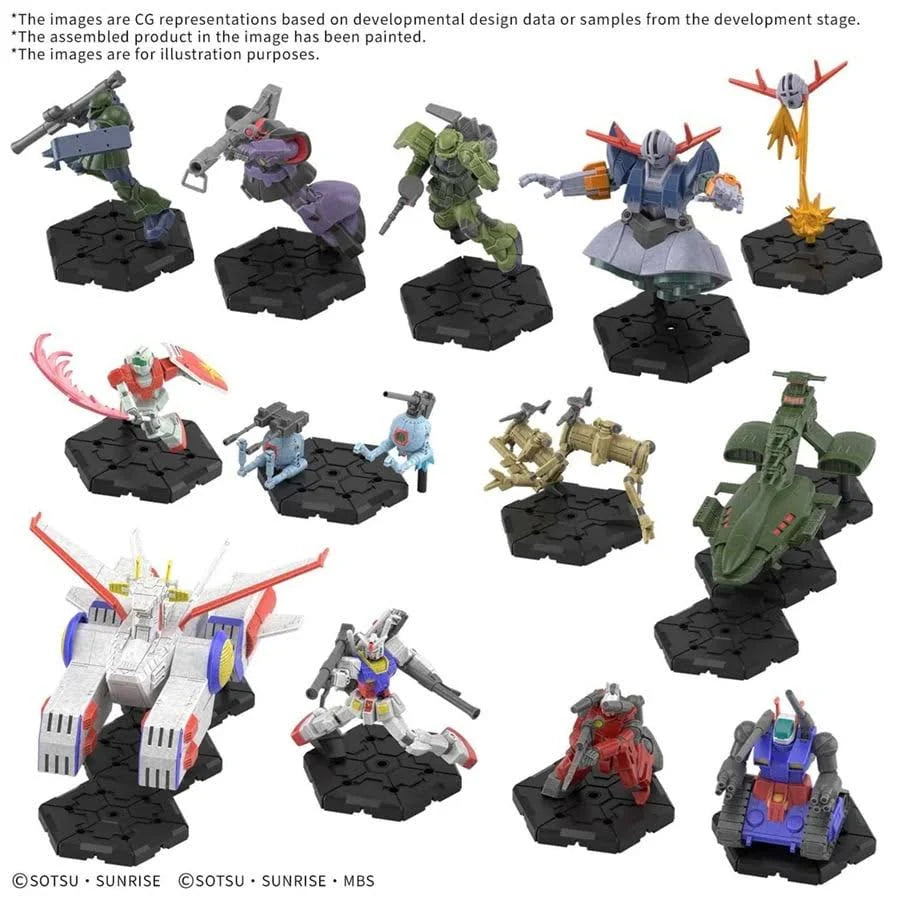 Gundam Assemble: Deluxe Set – One Year War [DX01]