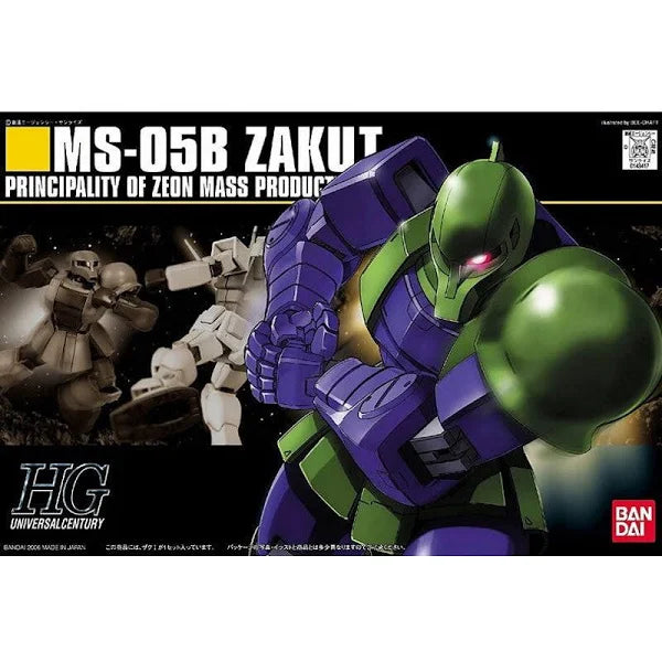 GUNDAM - HOBBY KIT 1/144 HGUC MS-05B Zakui