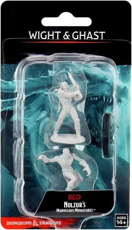 Dungeons & Dragons: unpainted Miniatures - various - large and small