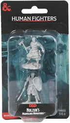 Dungeons & Dragons: unpainted Miniatures - various - large and small