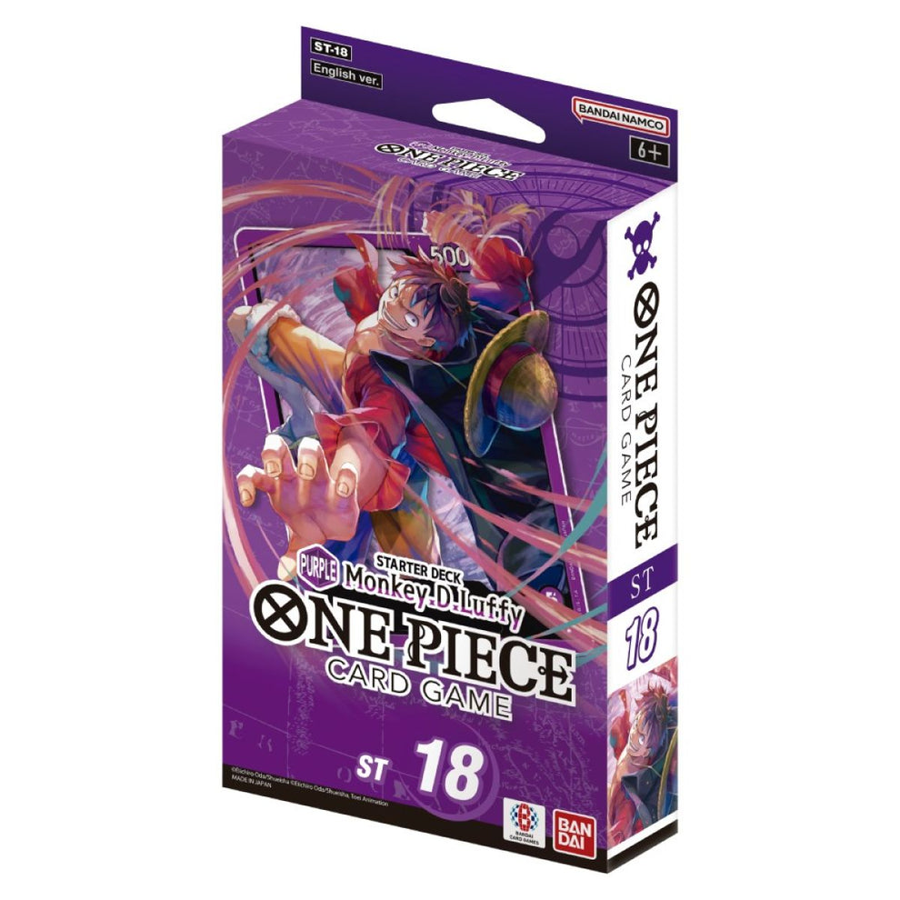 One Piece Card Game Starter Deck Display (Purple) Monkey D. Luffy