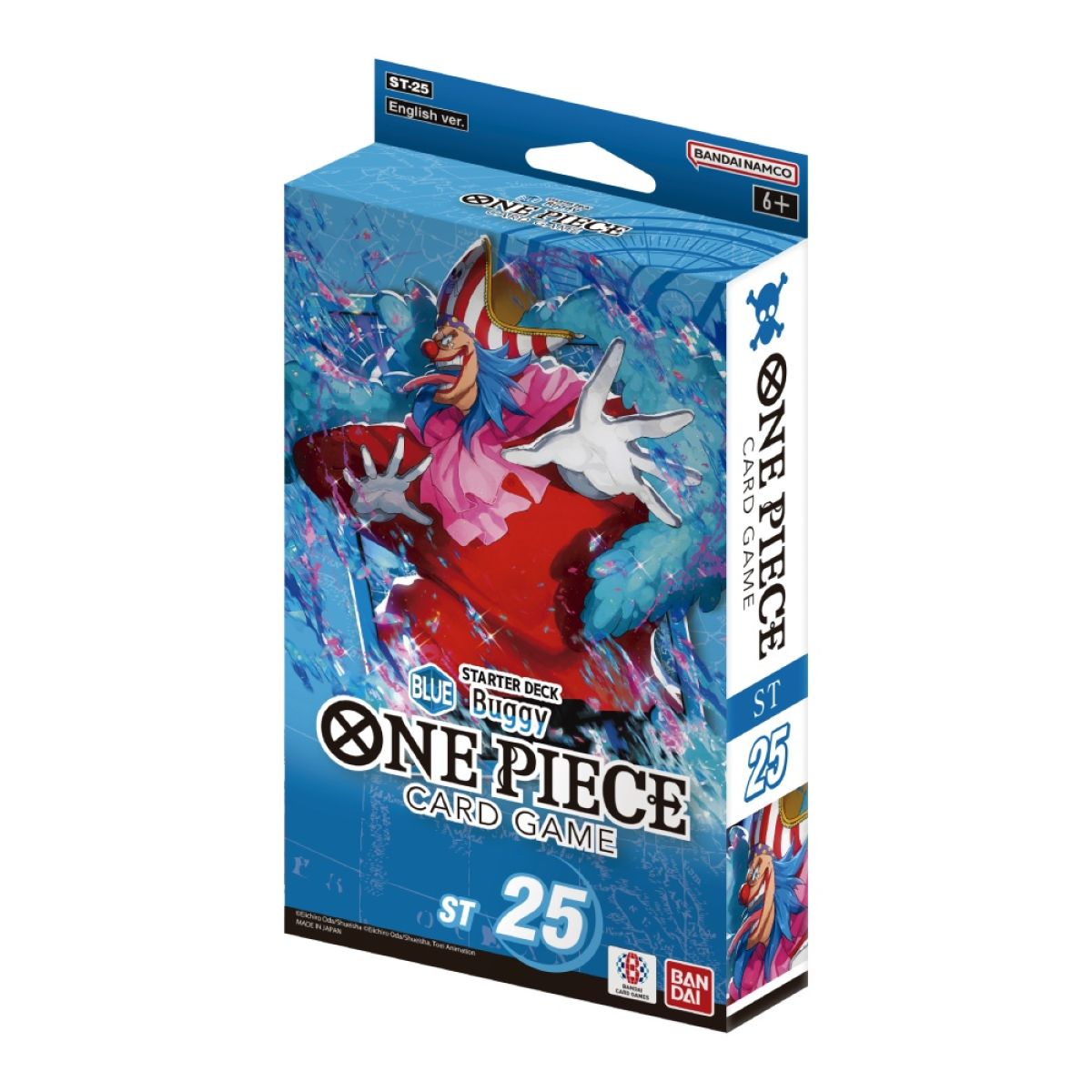 One Piece Card Game: Starter Deck Display – (Blue) Buggy [ST-25]-