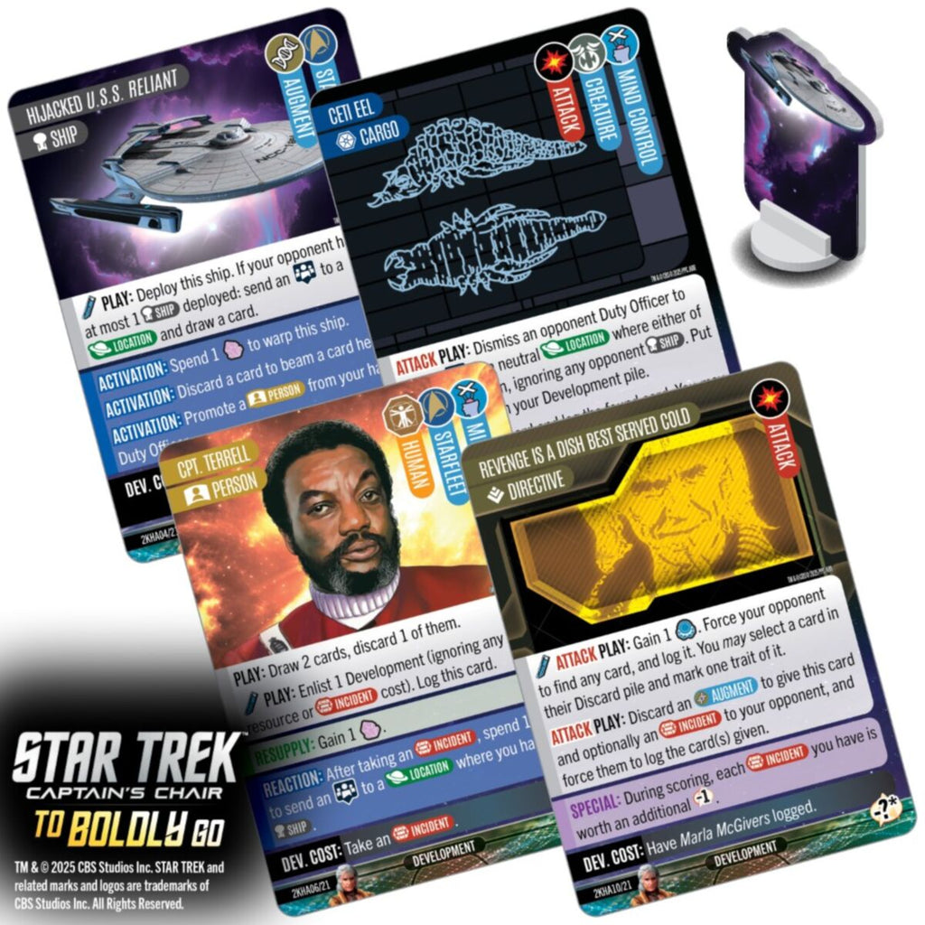 Star Trek: Captain's Chair – To Boldly Go