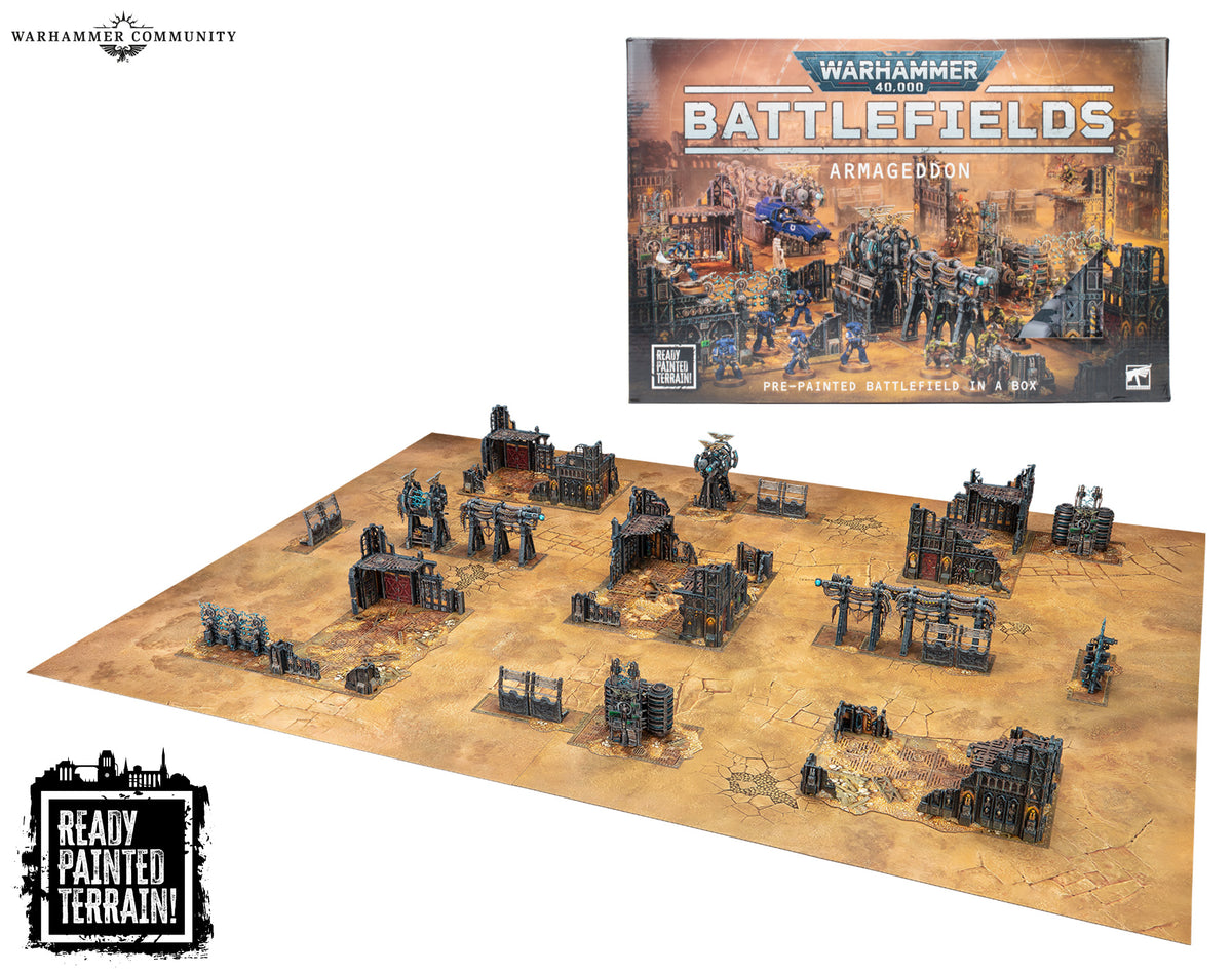 WARHAMMER 40K BATTLEFIELDS: ARMAGEDDON