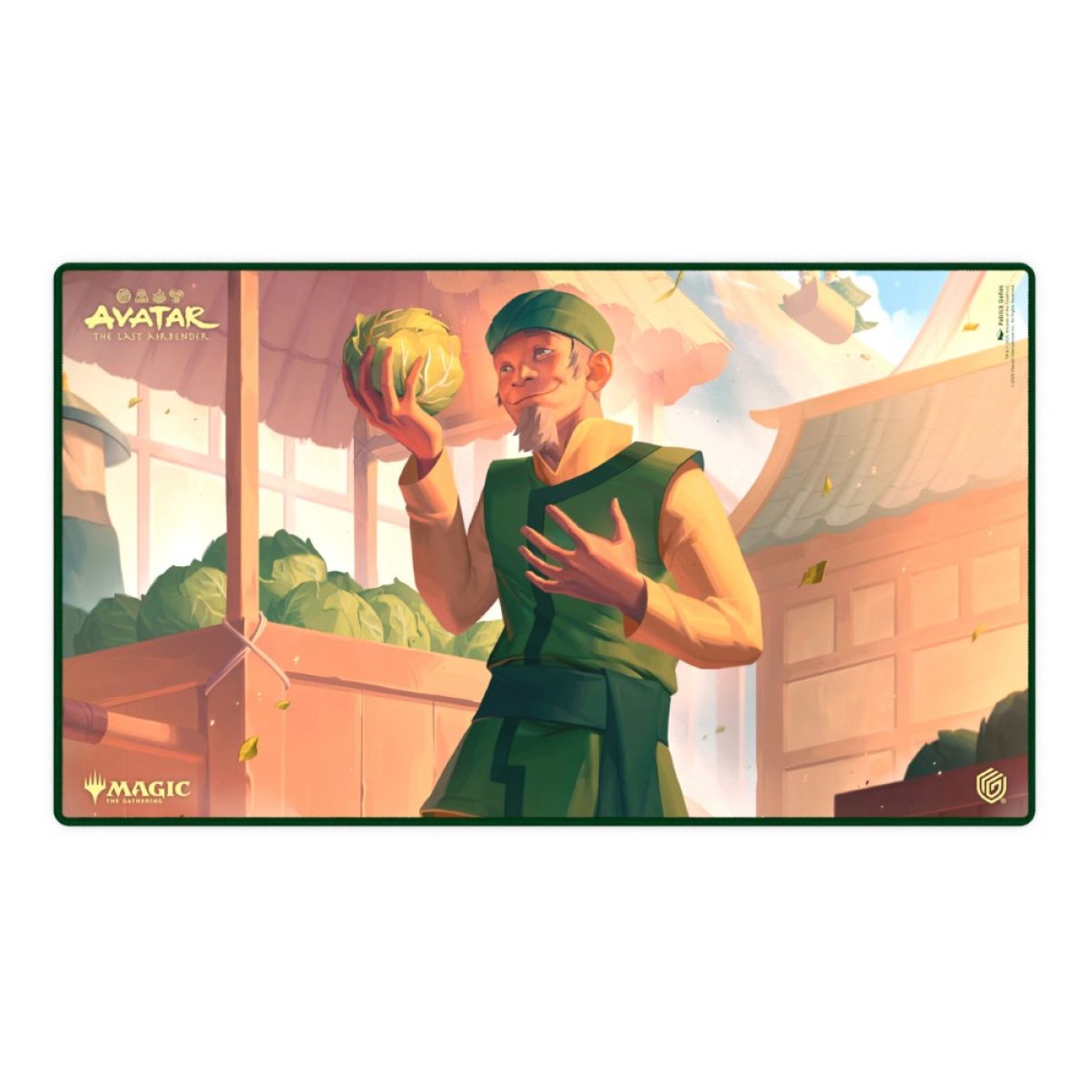 Ultra Pro: Playmat: Magic the Gathering - Avatar Black Stitched Playmat Premium for Mtg