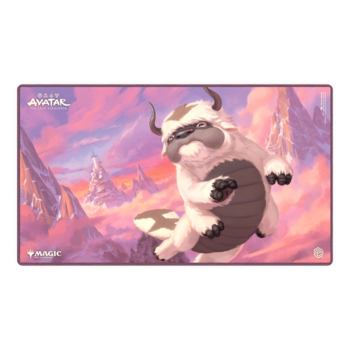 Ultra Pro: Playmat: Magic the Gathering - Avatar Black Stitched Playmat Premium for Mtg