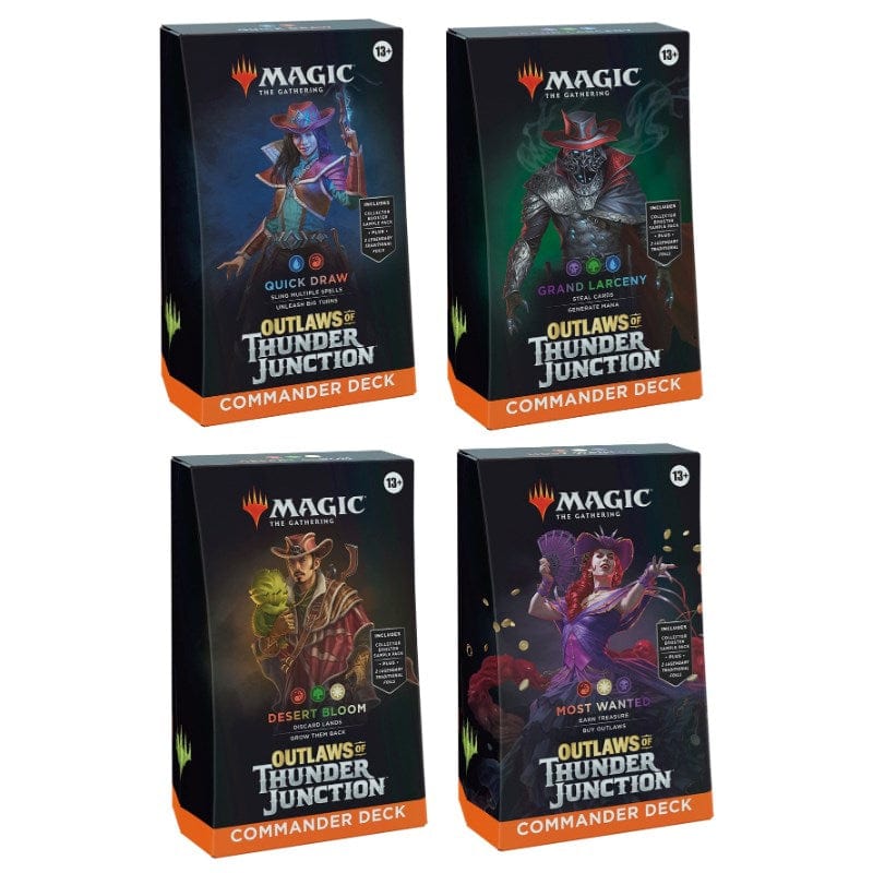 MAGIC THE GATHERING COMMANDER MASTERS COMMANDER DECK: Magic Outlaws of Thunder Junction Commander Deck