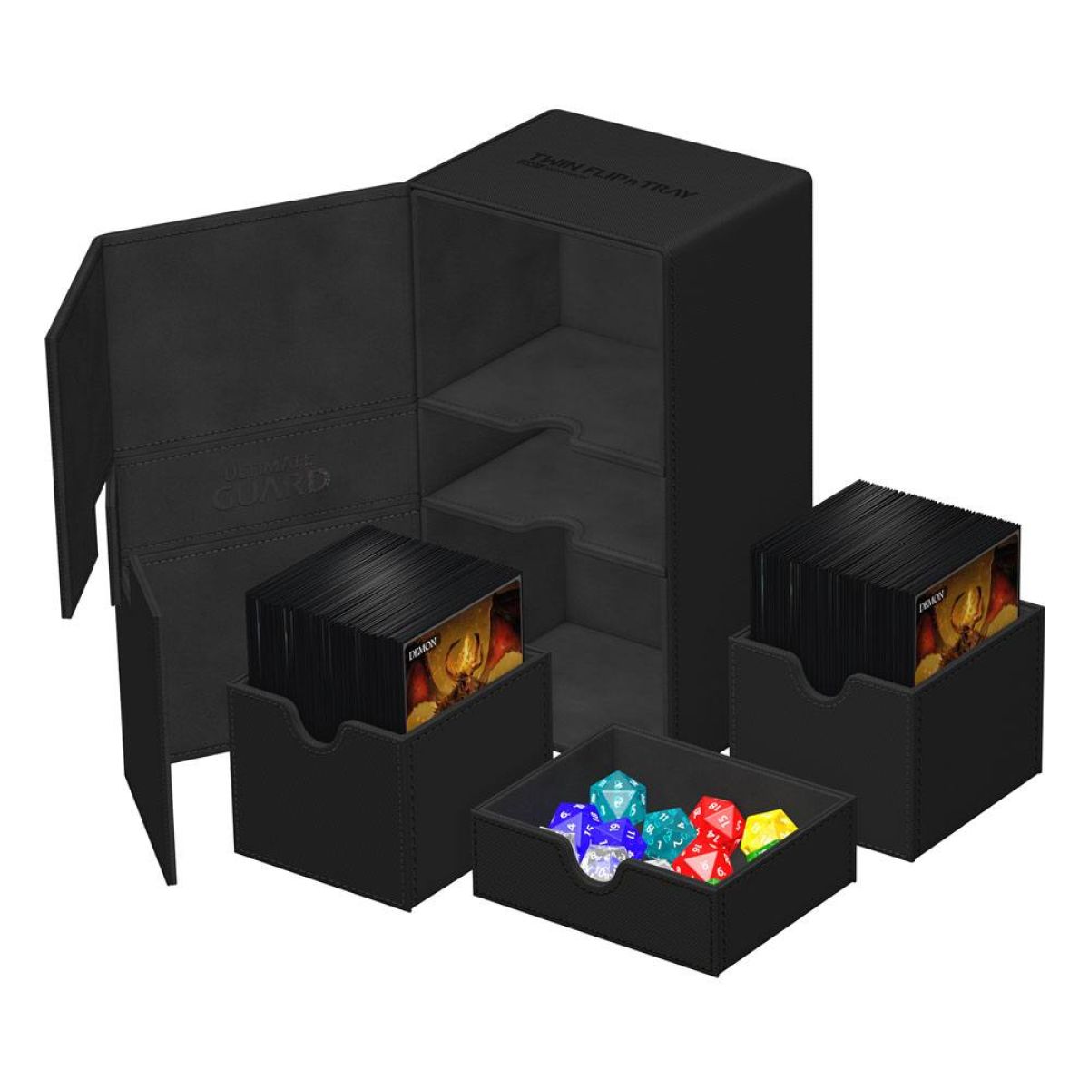 Ultimate Guard: Deck Box – XenoSkin Monocolor Twin Flip´n´Tray 200+