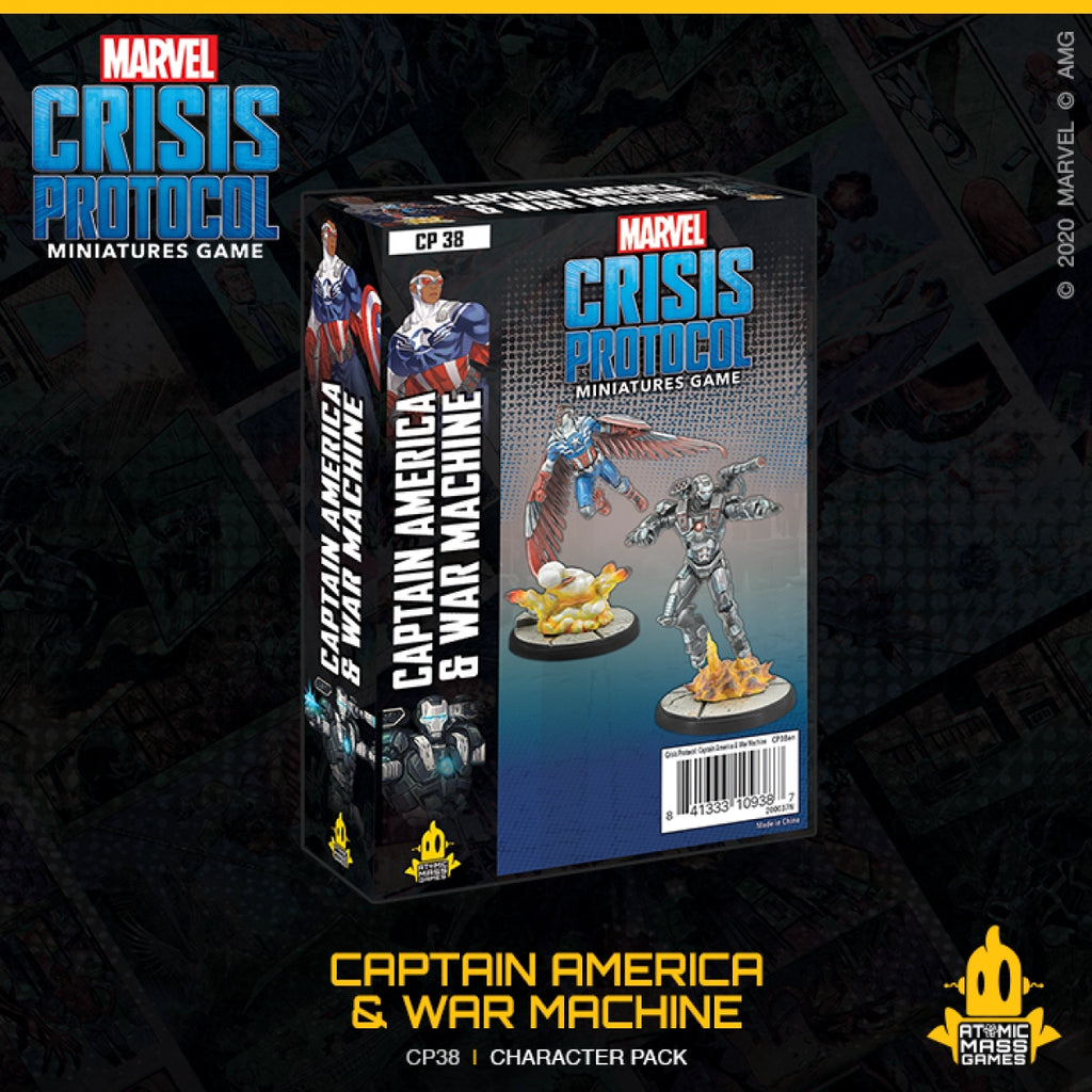 Marvel Crisis Protocol: Captain America & War Machine