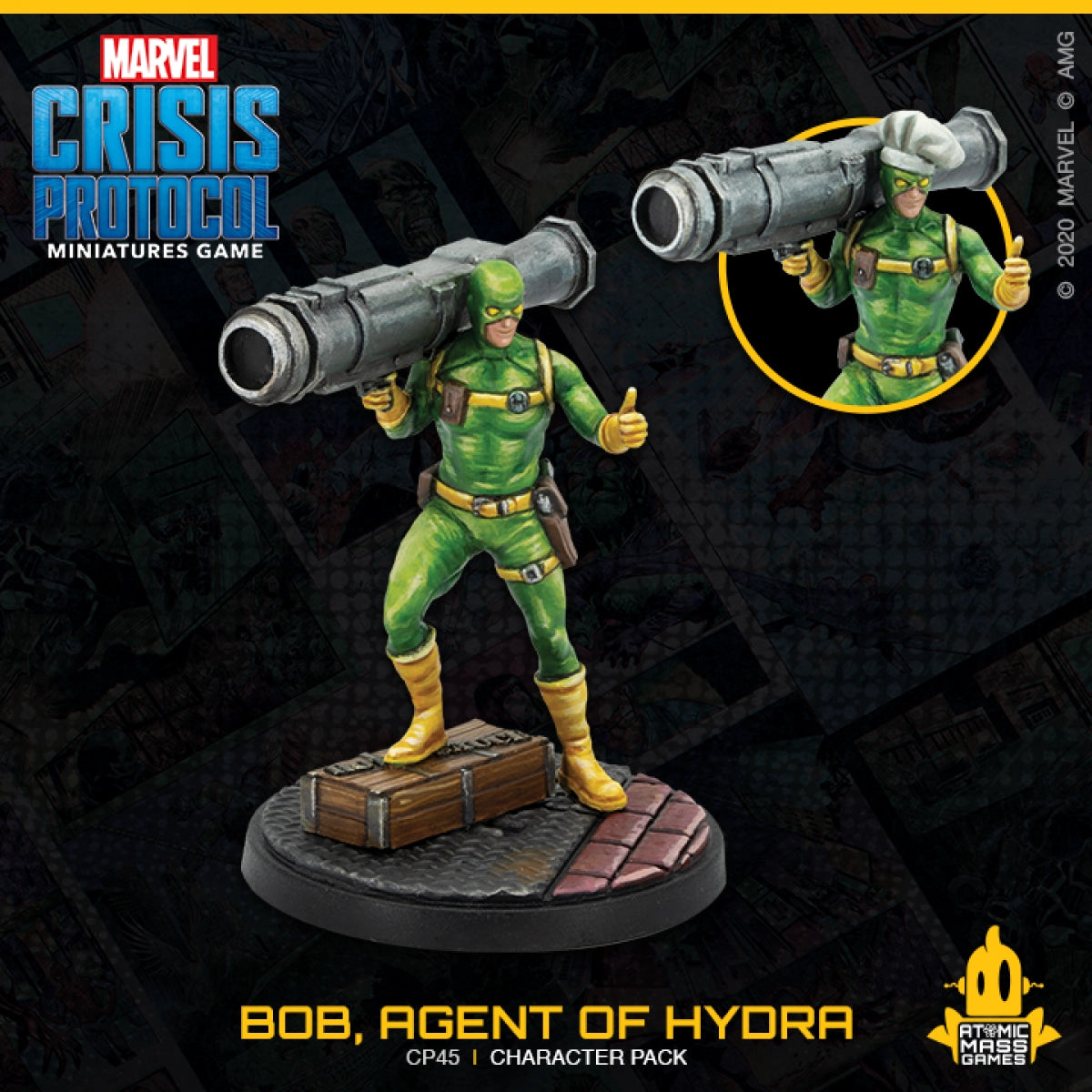Marvel Crisis Protocol: Deadpool and Bob Agent of Hydra