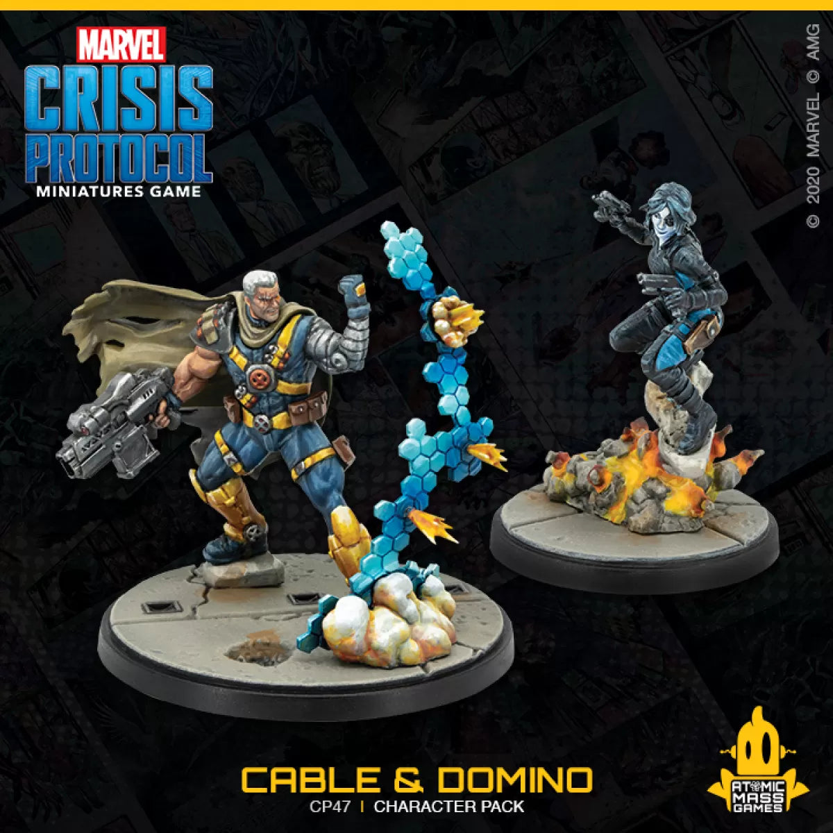 Marvel Crisis Protocol: Cable and Domino