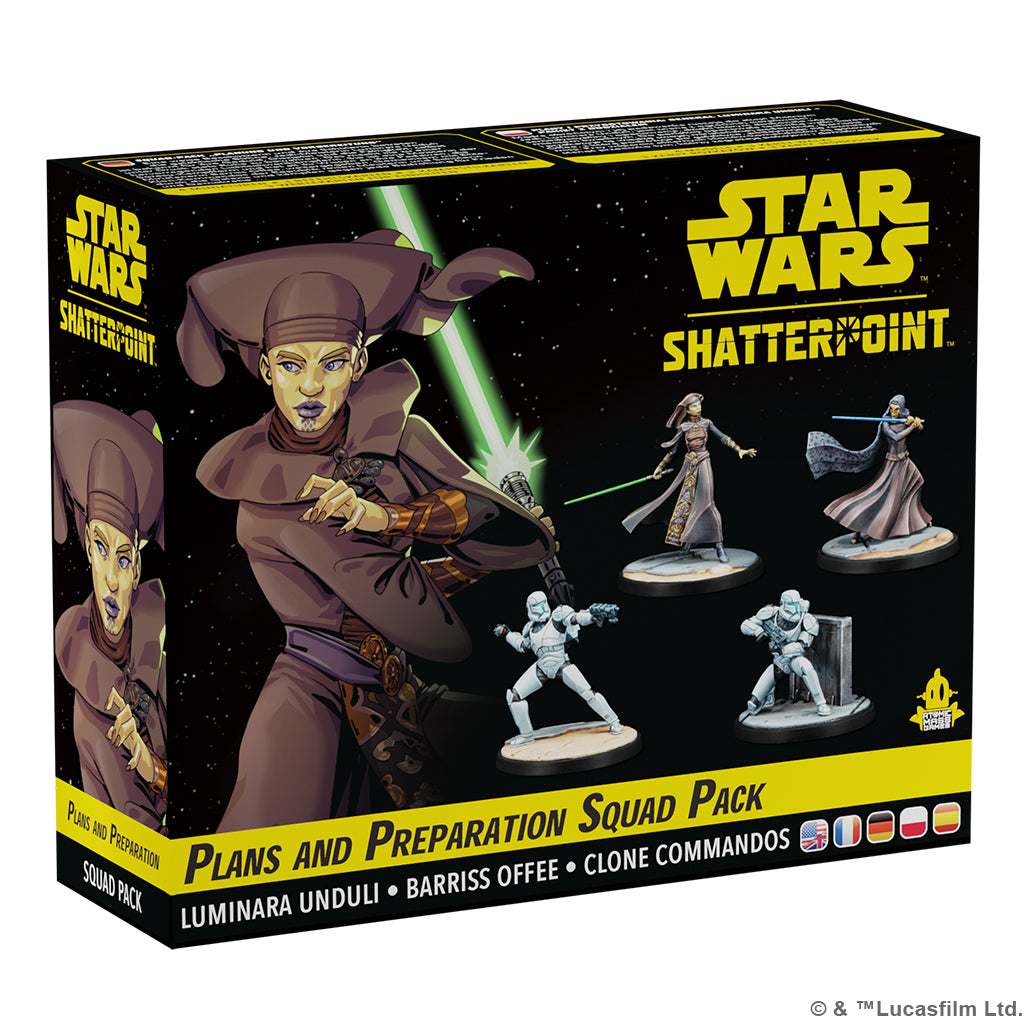 Star Wars Shatterpoint: Plans and Preparation Squad Pack
