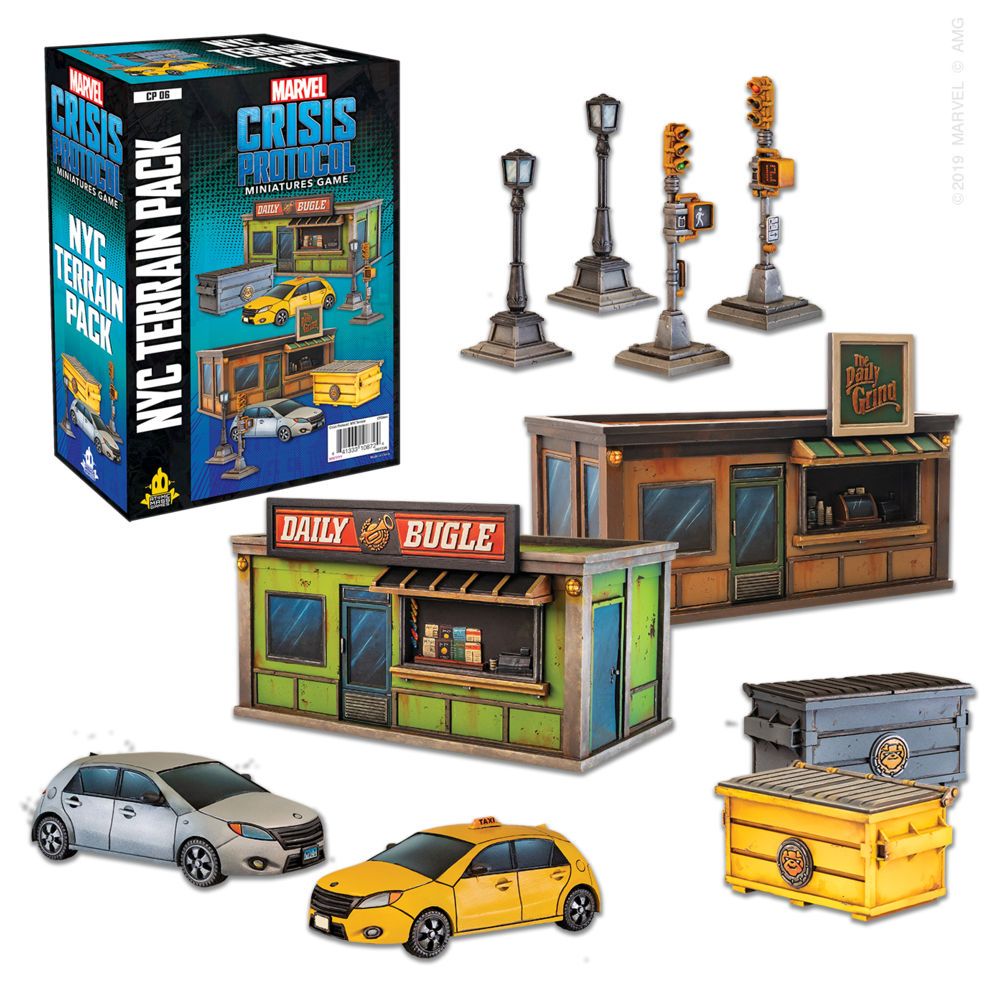 Marvel Crisis Protocol: NYC Terrain Pack Expansion